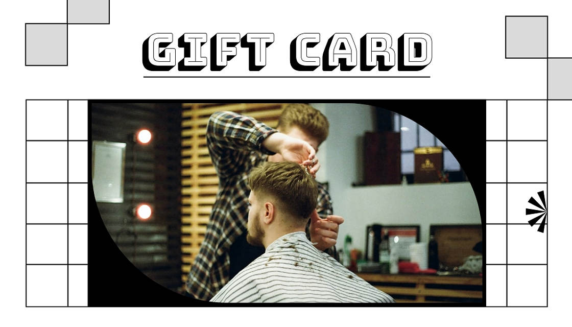 Hair salon gift card designs renderforest
