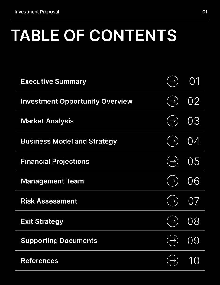 Corporate Investment Proposal Template Renderforest