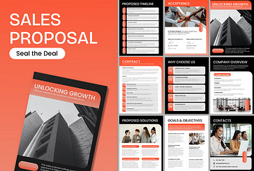 Plantilla profesional de propuesta de ventas