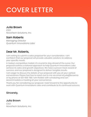 نموذج عروض مبيعات احترافية