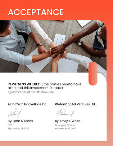 نموذج عروض مبيعات احترافية