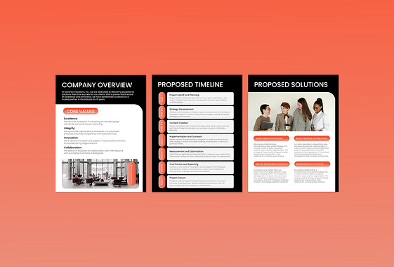 نموذج عروض مبيعات احترافية
