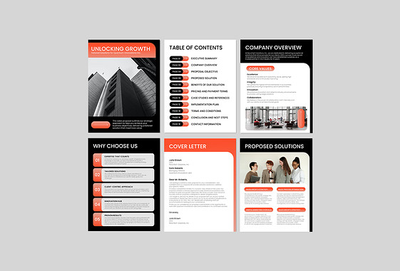 نموذج عروض مبيعات احترافية