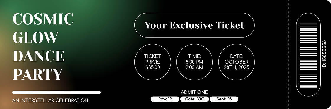 Vibrant Party Tickets Renderforest