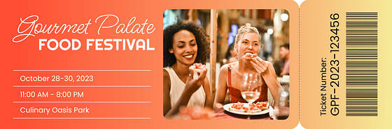 Variedade de Ingressos de Festival