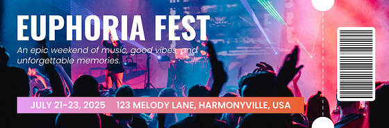 Variedade de Ingressos de Festival