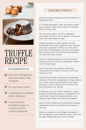 بطاقات وصفات شرائح جميلة