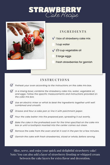 بطاقات وصفات شرائح جميلة