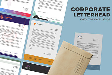 Plantillas de papelería corporativa