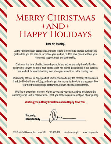 Papéis Timbrados Festivos de Natal