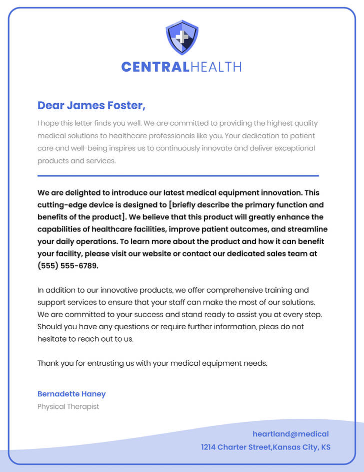 Healthcare Letterhead Templates Renderforest