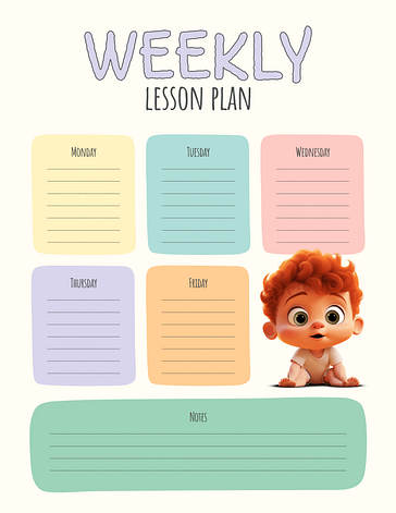 楽しいレッスンプランのテンプレート