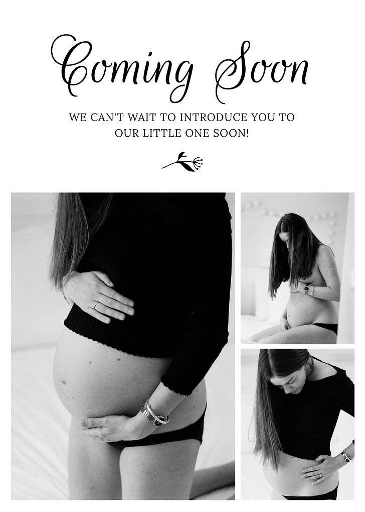 Pregnancy Announcement Templates Renderforest