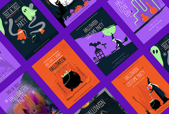 Kit de Impresiones Variadas de Halloween