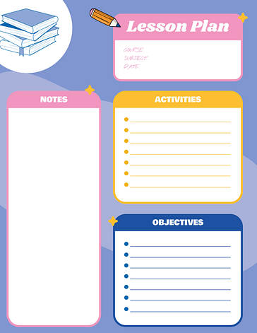 教師用授業プラン用テンプレート