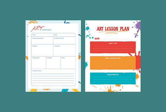 教師用授業プラン用テンプレート