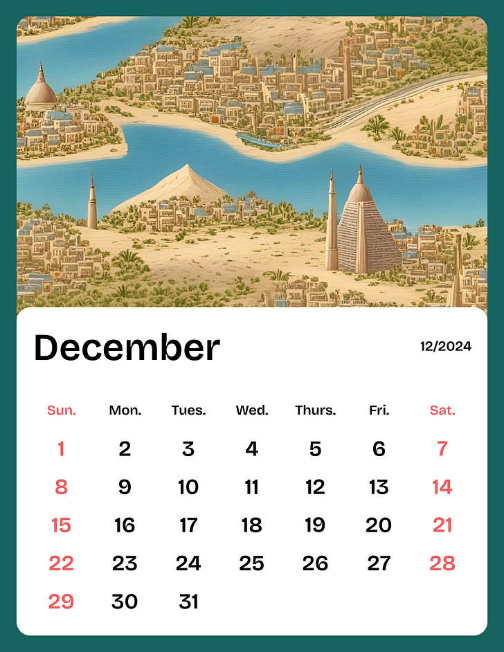 Illustrated calendar lesson plans renderforest
