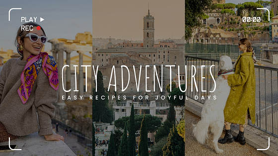 Миниатюры ежедневных влогов YouTube