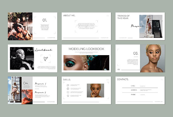 Diapositivas de Portfolio de Modelo