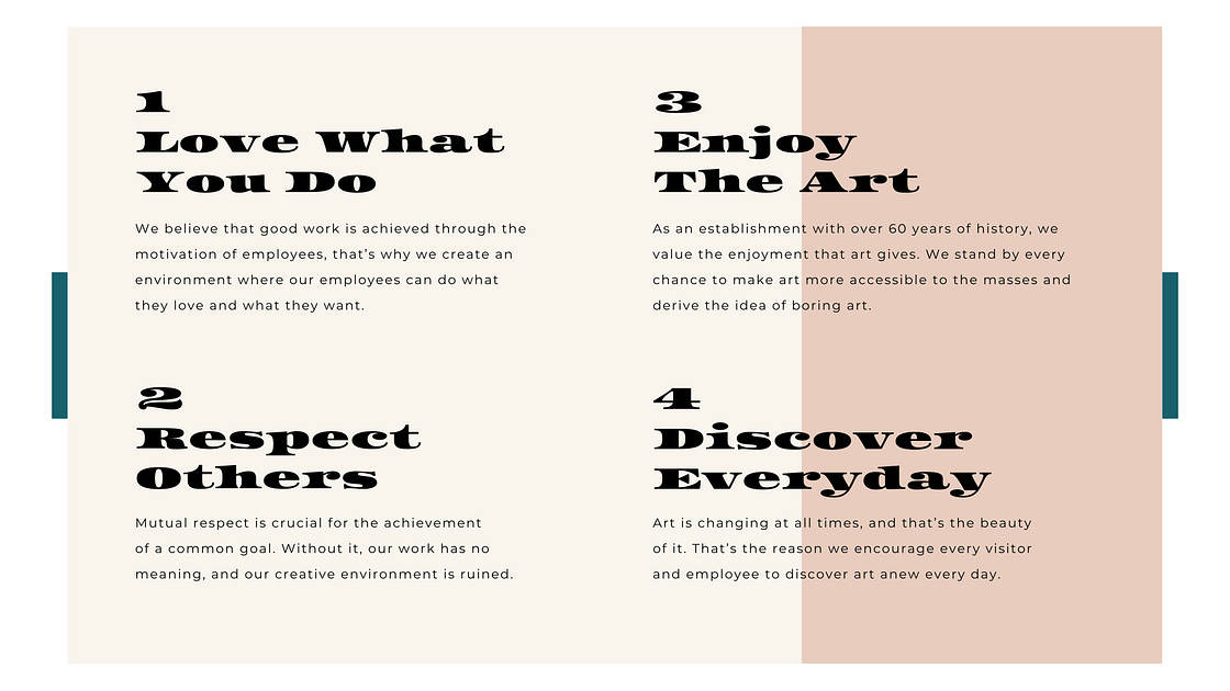 Reception Slides Art Exhibition Reception Slides | Renderforest