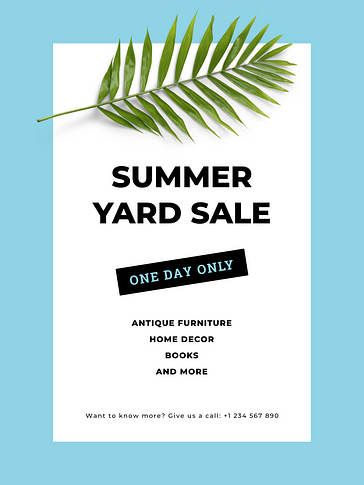 مجموعة بصرية للبيع في الحديقة