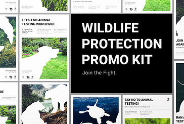 Wildtierschutz Werbeangebot