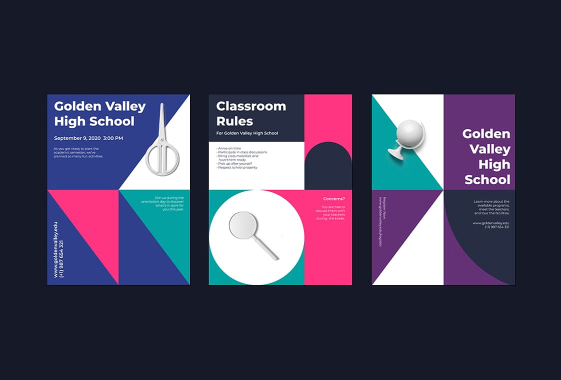 Classroom Planning Visual Set | Renderforest