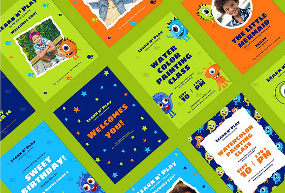 Imprimibles de Centro de Aprendizaje Infantil