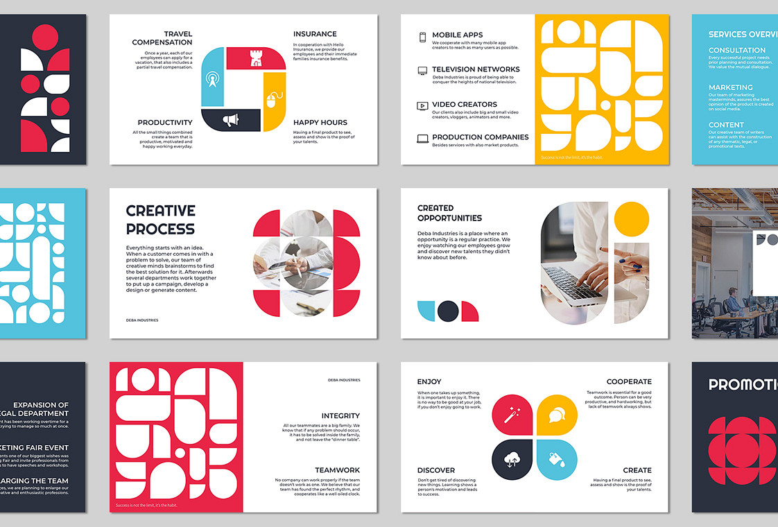 Annual Business Review Slides Renderforest