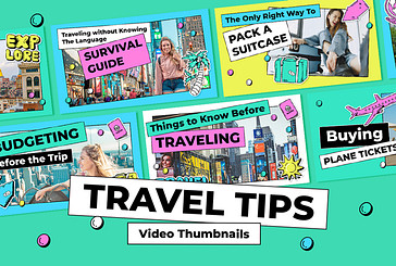 Pack marketing pour les conseils de voyage