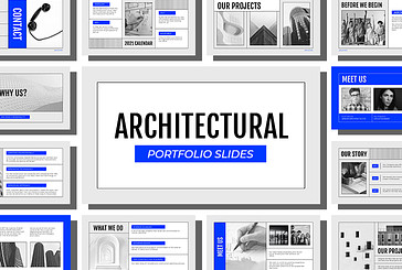 Diapositivas de Portfolio de Arquitectura