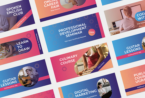 Pack pour divers cours en ligne