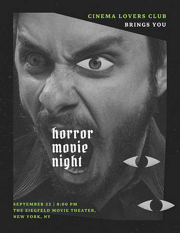Materiais Imprimíveis de Filmes de Terror