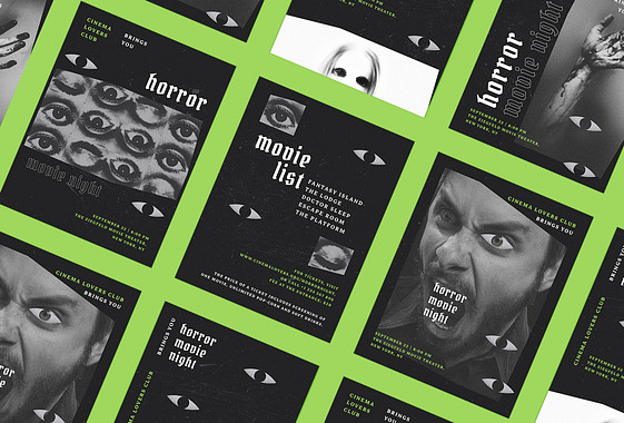 Horror Movie Night Printables