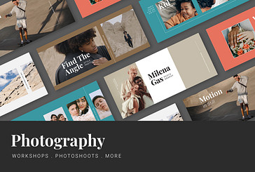 Couvertures pour les studios de photographie