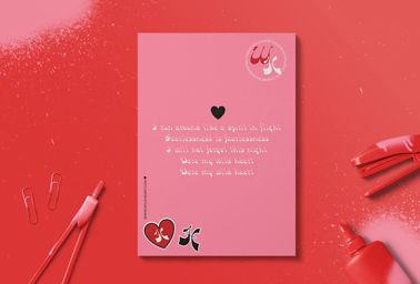 Flyer with Stationery Supplies