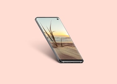 Samsung Galaxy S10 - vista lateral