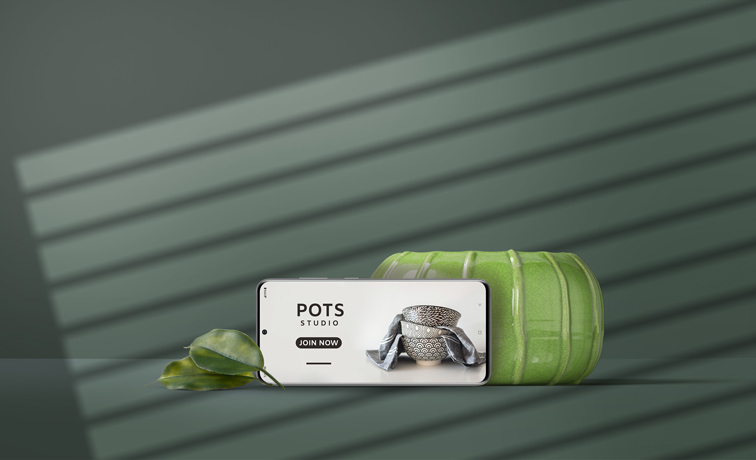 Макет с Samsung Galaxy S20 | Renderforest