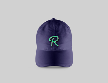 Vista Frontal de Gorra Deportiva