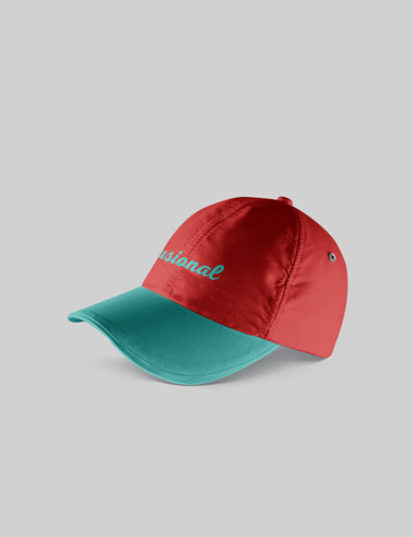 Vista Angular de Gorra Deportiva