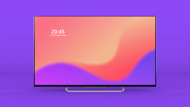 Smart TV Vista de Frente