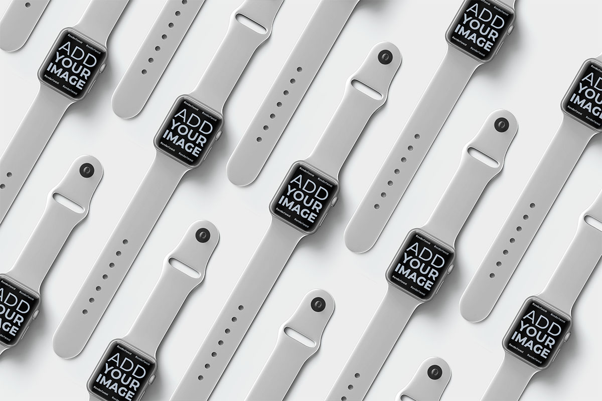 Elegant Apple Watch Pack Renderforest