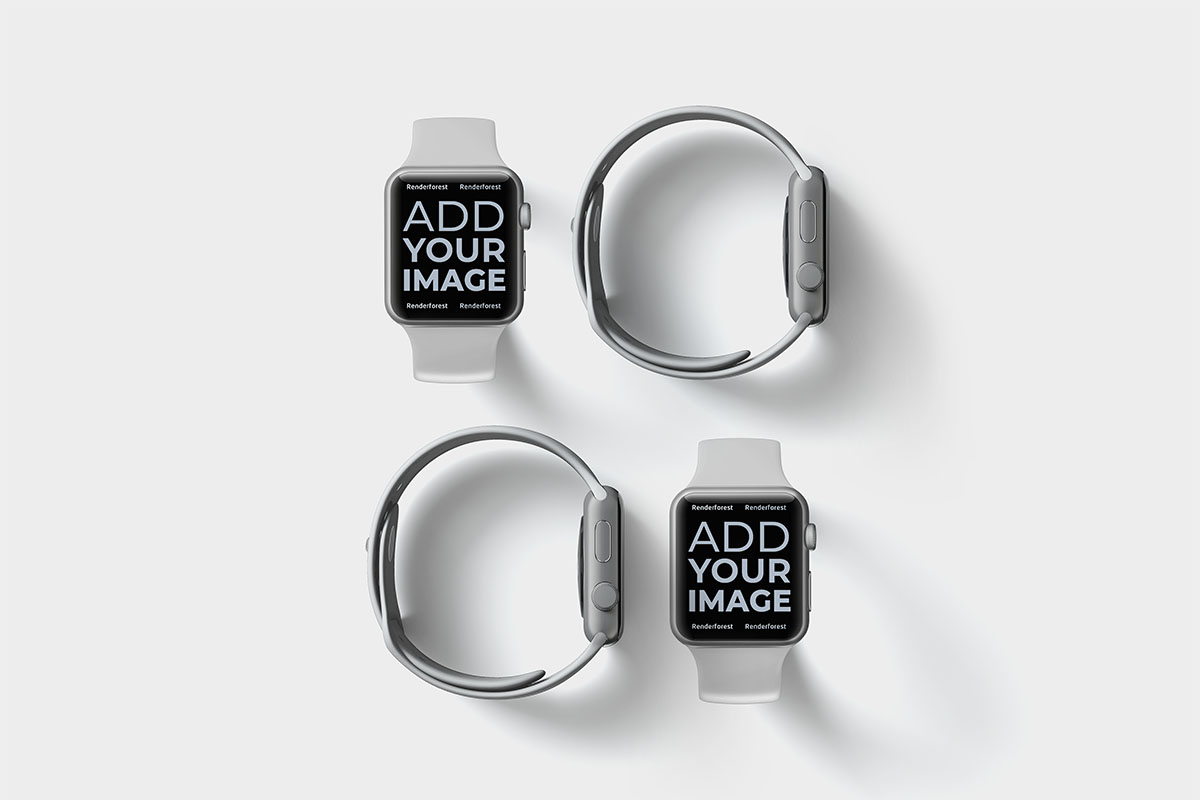 Elegant Apple Watch Pack Renderforest