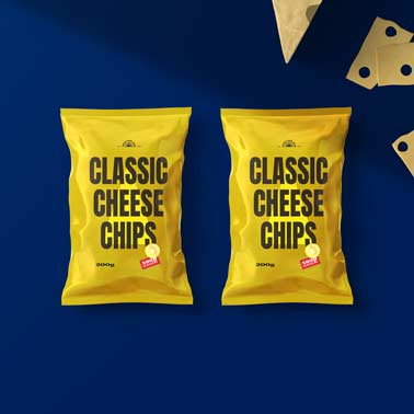 Two Chips Packages with Cheese