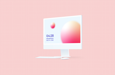 24-inch iMac Right Side View