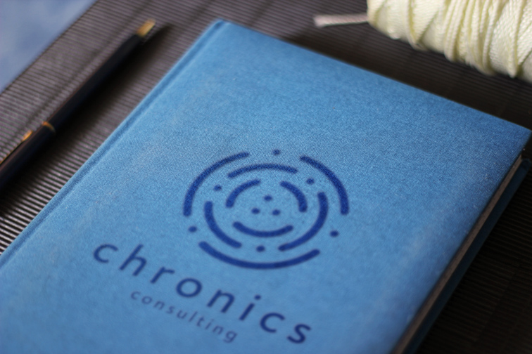 Kalın Kapaklı Mavi Defter