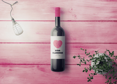 Uma Garrafa de Vinho, Vista de Cima