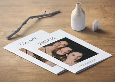 Two Magazines Placed on Each Other