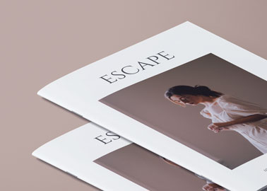 Two Magazine Covers Closeup View