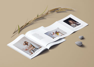 A Picture Holder on a Magazine Page